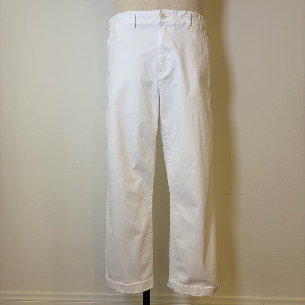 Tommy Hilfiger Men's White Pants Size 38 (Tailored to 27" Inseam)